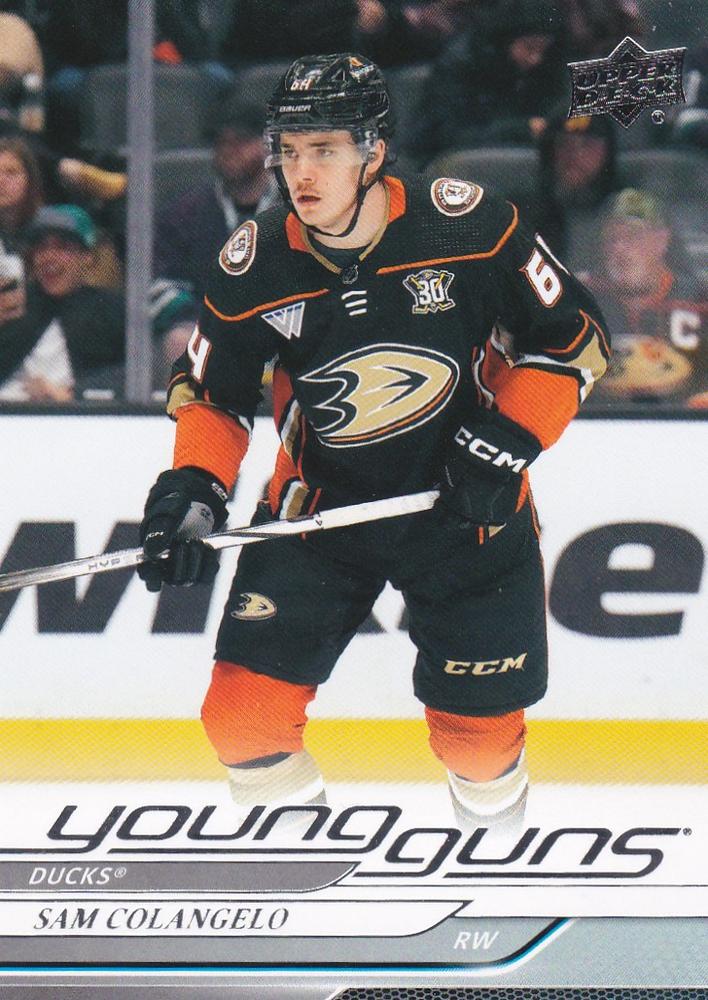 #240 Sam Colangelo - Anaheim Ducks - 2024-25 Upper Deck Hockey