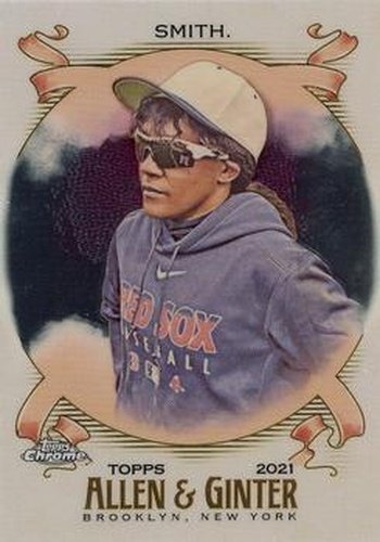 #240 Bianca Smith - Boston Red Sox - 2021 Topps Allen & Ginter Chrome Baseball