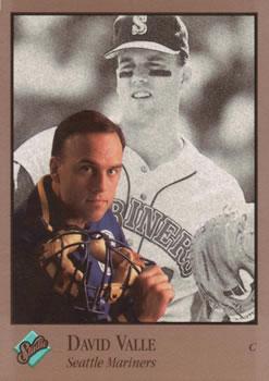 #240 David Valle - Seattle Mariners - 1992 Studio Baseball