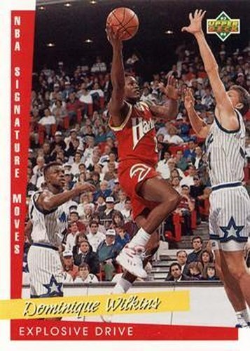 #240 Dominique Wilkins - Atlanta Hawks - 1993-94 Upper Deck Basketball