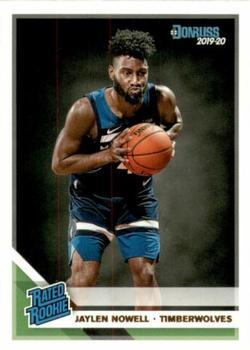 #240 Jaylen Nowell - Minnesota Timberwolves - 2019-20 Donruss Basketball