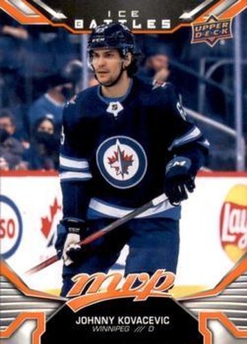 #240 Johnny Kovacevic - Winnipeg Jets - 2022-23 Upper Deck MVP - Ice Battles Hockey