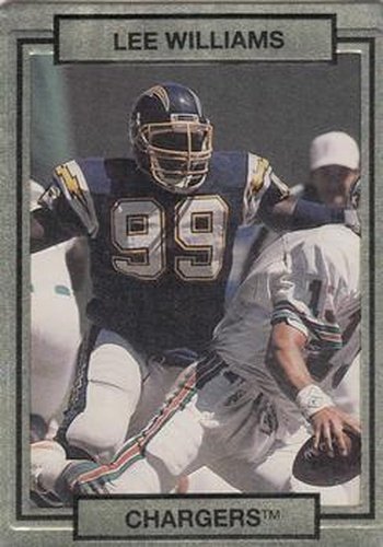 #240 Lee Williams - San Diego Chargers - 1990 Action Packed Football