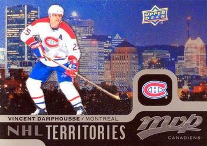 #240 Vincent Damphousse - Montreal Canadiens - 2015-16 Upper Deck MVP Hockey