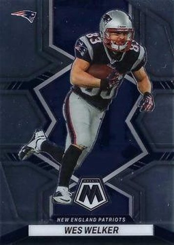 #240 Wes Welker - New England Patriots - 2022 Panini Mosaic Football