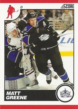 #240 Matt Greene - Los Angeles Kings - 2010-11 Score Hockey
