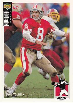 #240 Steve Young - San Francisco 49ers - 1994 Collector's Choice Football