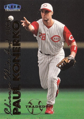 #240 Paul Konerko - Chicago White Sox - 1999 Fleer Tradition Baseball