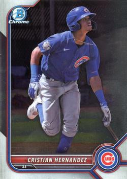 #BCP-240 Cristian Hernandez - Chicago Cubs - 2022 Bowman - Chrome Prospects Baseball