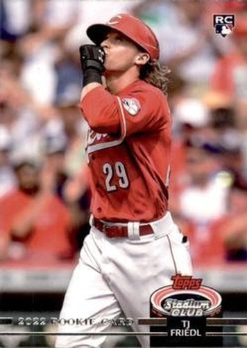 #240b TJ Friedl - Cincinnati Reds - 2022 Stadium Club Baseball