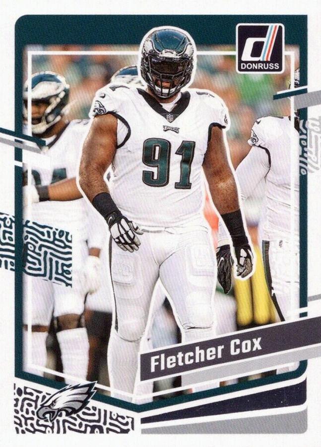 #241 Fletcher Cox - Philadelphia Eagles - 2023 Donruss Football