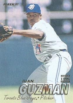 #241 Juan Guzman - Toronto Blue Jays - 1997 Fleer Baseball