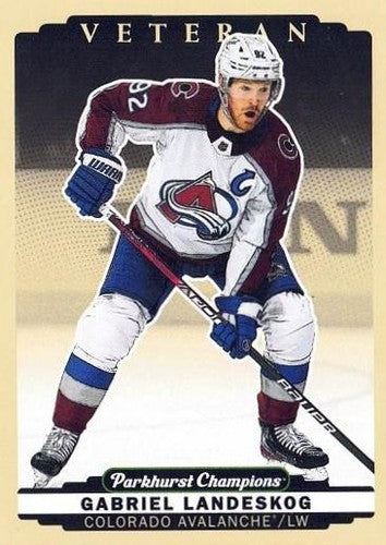 #241 Gabriel Landeskog - Colorado Avalanche - 2022-23 Parkhurst Champions Hockey