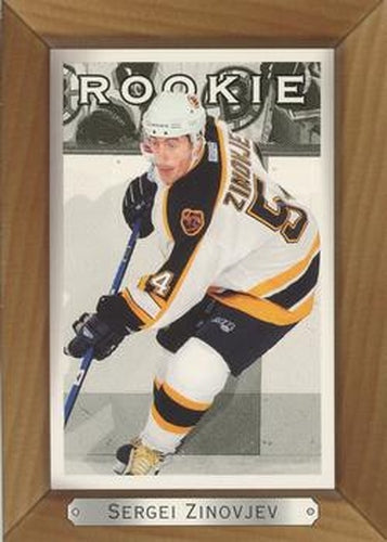 #241 Sergei Zinovjev - Boston Bruins - 2003-04 Upper Deck Beehive Hockey