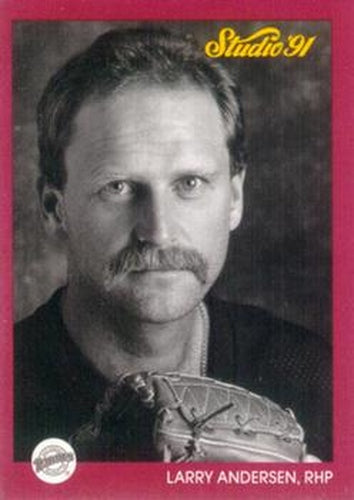 #241 Larry Andersen - San Diego Padres - 1991 Studio Baseball