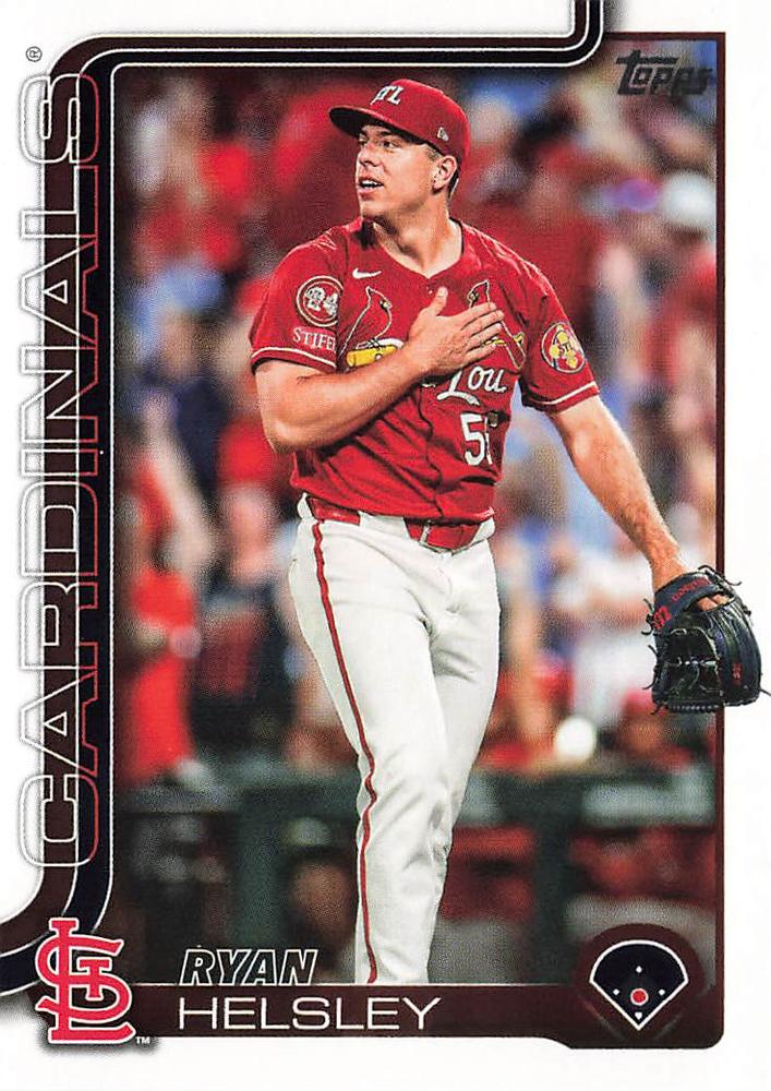 #241 Ryan Helsley - St. Louis Cardinals - 2025 Topps Baseball