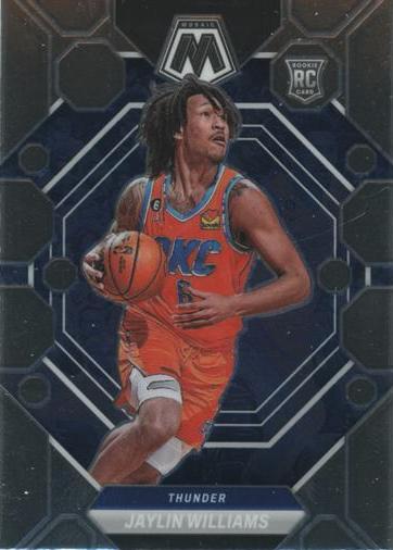 #241 Jaylin Williams - Oklahoma City Thunder - 2022-23 Panini Mosaic Basketball