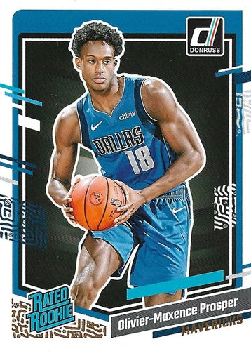 #241 Olivier-Maxence Prosper - Dallas Mavericks - 2023-24 Donruss Basketball