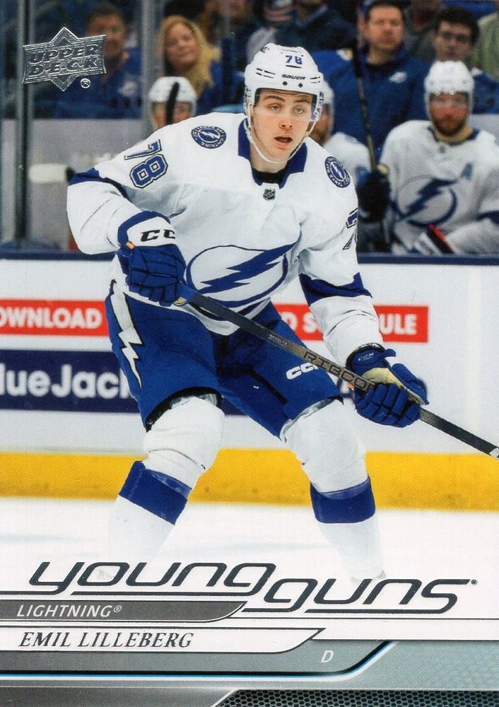 #241 Emil Lilleberg - Tampa Bay Lightning - 2024-25 Upper Deck Hockey