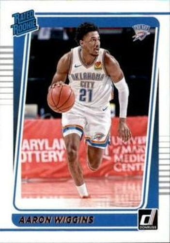 #241 Aaron Wiggins - Oklahoma City Thunder - 2021-22 Donruss Basketball