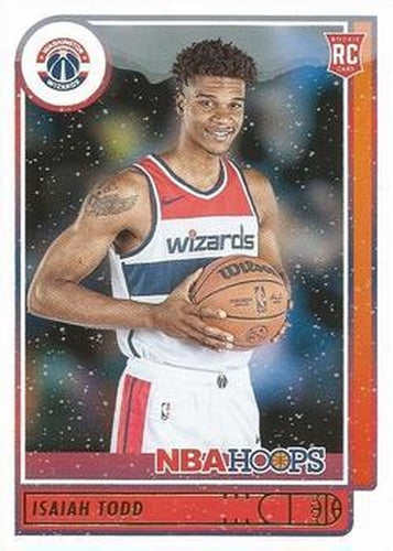 #241 Isaiah Todd - Washington Wizards - 2021-22 Hoops Winter Basketball