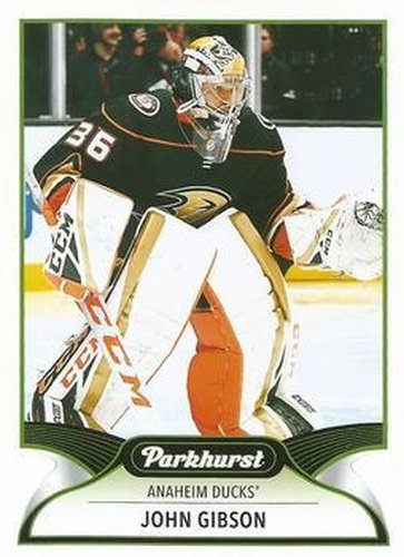 #241 John Gibson - Anaheim Ducks - 2021-22 Parkhurst Hockey