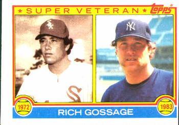 #241 Rich Gossage - Chicago White Sox / New York Yankees - 1983 Topps Baseball