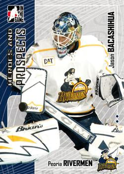 #241 Jason Bacashihua - Peoria Rivermen - 2005-06 In The Game Heroes and Prospects Hockey