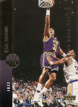 #241 Karl Malone - Utah Jazz - 1994-95 Upper Deck Basketball
