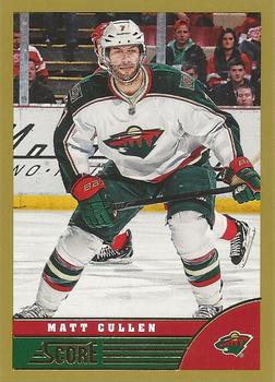 #241 Matt Cullen - Minnesota Wild - 2013-14 Score - Gold Hockey