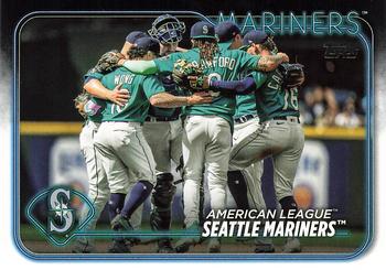 #241 Seattle Mariners - Seattle Mariners - 2024 Topps Baseball