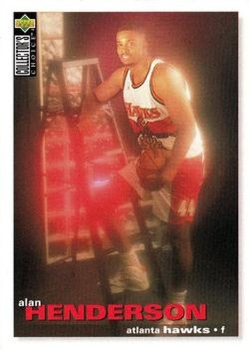 #242 Alan Henderson - Atlanta Hawks - 1995-96 Collector's Choice Basketball