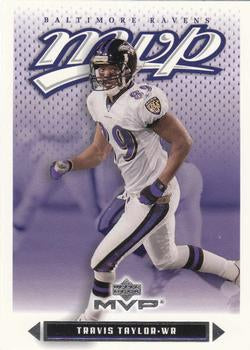 #242 Travis Taylor - Baltimore Ravens - 2003 Upper Deck MVP Football
