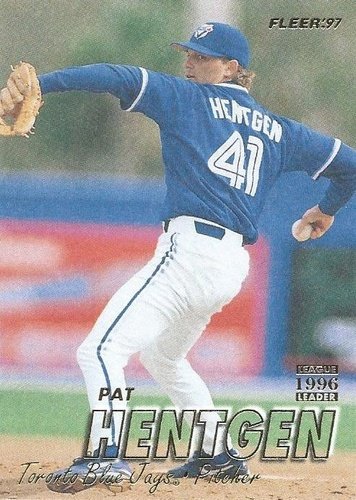 #242 Pat Hentgen - Toronto Blue Jays - 1997 Fleer Baseball