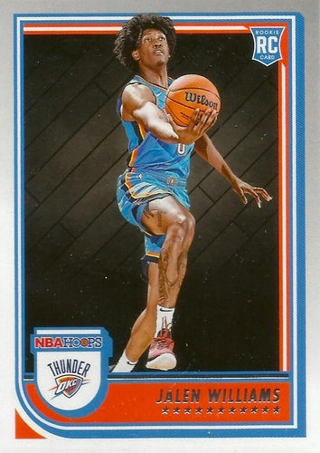 #242 Jalen Williams - Oklahoma City Thunder - 2022-23 Hoops Basketball
