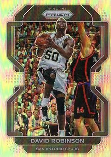#242 David Robinson - San Antonio Spurs - 2021-22 Panini Prizm - Silver Basketball