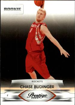 #242 Chase Budinger - Houston Rockets - 2009-10 Panini Prestige Basketball