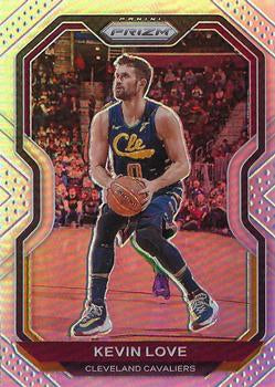 #242 Kevin Love - Cleveland Cavaliers - 2020-21 Panini Prizm - Silver Prizms Basketball