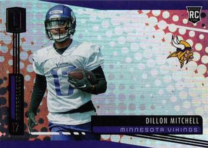 #242 Dillon Mitchell - Minnesota Vikings - 2019 Panini Unparalleled Football