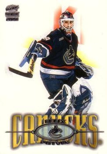 #242 Felix Potvin - Vancouver Canucks - 2000-01 Pacific Paramount Hockey