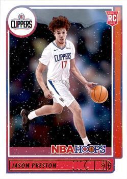 #242 Jason Preston - Los Angeles Clippers - 2021-22 Hoops Winter Basketball