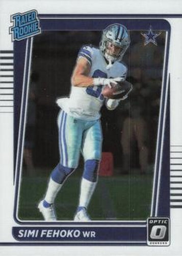 #242 Simi Fehoko - Dallas Cowboys - 2021 Donruss Optic Football