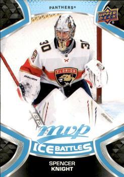 #242 Spencer Knight - Florida Panthers - 2021-22 Upper Deck MVP - Ice Battles Hockey