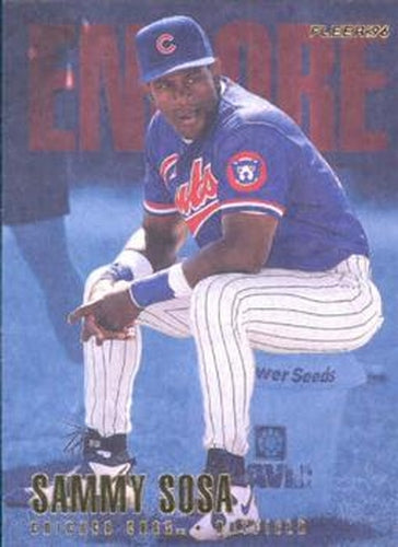 #U242 Sammy Sosa - Chicago Cubs - 1996 Fleer Update Baseball