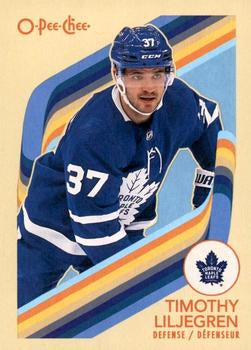 #242 Timothy Liljegren - Toronto Maple Leafs - 2023-24 O-Pee-Chee - Retro Hockey