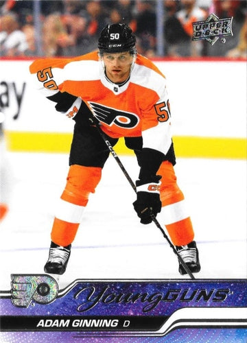 #243 Adam Ginning - Philadelphia Flyers - 2023-24 Upper Deck Hockey