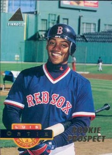 #243 Luis Ortiz - Boston Red Sox - 1994 Pinnacle Baseball