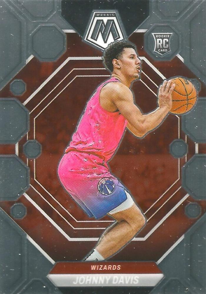 #243 Johnny Davis - Washington Wizards - 2022-23 Panini Mosaic Basketball