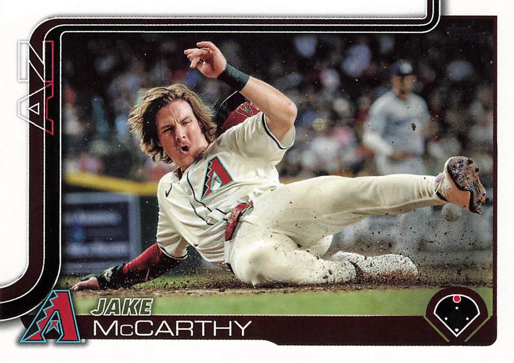 #243 Jake McCarthy - Arizona Diamondbacks - 2025 Topps Baseball