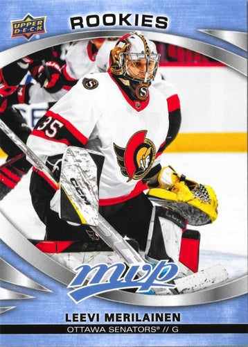 #243 Leevi Merilainen - Ottawa Senators - 2023-24 Upper Deck MVP - Ice Battles Hockey